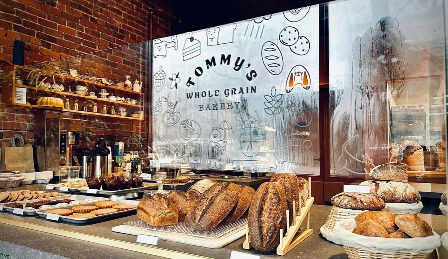 Honest to Pete coffee stockist Tommy's Whole Grain Bakery in Vancouver