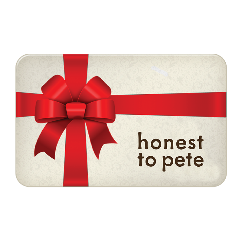 Honest To Pete - gift card - for all coffee lovers