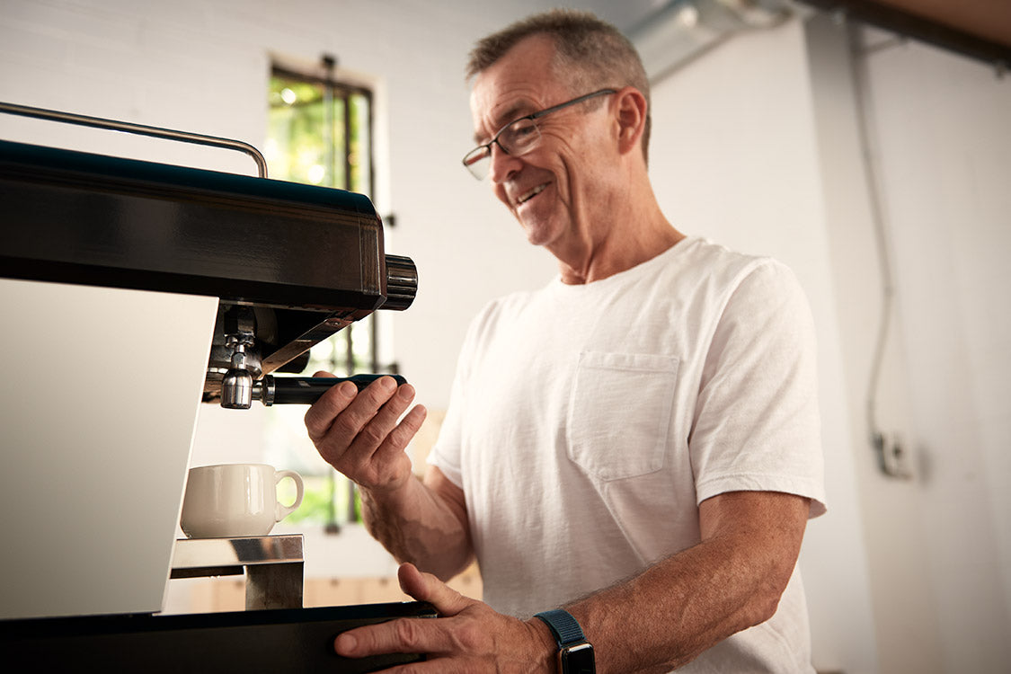 Peter, didn’t set out to start a coffee company. He just wanted to find the perfect blend
